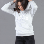 Original Hoodie - Gainsboro with White Logo