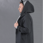 Original Zipped Hoodie - Dark grey
